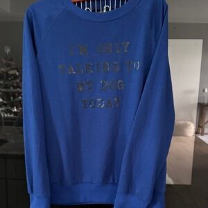 Blue Women's Sweatshirt